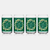 Customizable Glass Drinkware with Tropical Style Blikvorm Glas (Voorkant)