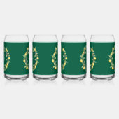 Customizable Glass Drinkware with Tropical Style Blikvorm Glas (Links)