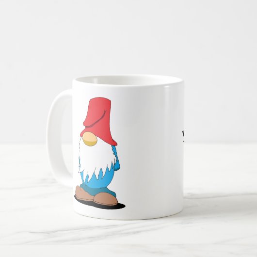 Customizable Gnome Mug Koffiemok (Voorkant links)
