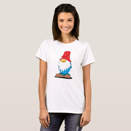 Customizable Gnome T-shirt (Voorkant volledig)