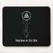 Customizable Goddess Symbol Mouse Pad Muismat (Voorkant)