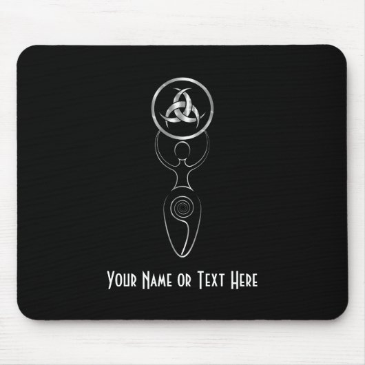 Customizable Goddess Symbol Mouse Pad Muismat (Voorkant)