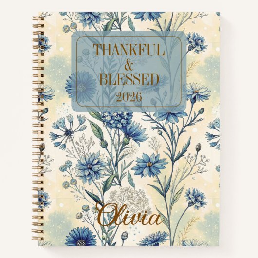 Customizable Gratitude Affirmations for Women Notitieboek (Voorkant)