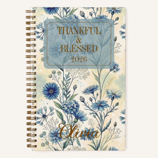 Customizable Gratitude Affirmations for Women Notitieboek (Voorkant)