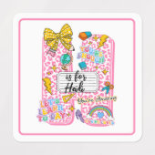 Customizable “H is for” Alphabet Art – Inspiration Labels (Design 1)