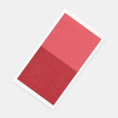 Customizable Half Tomato Red Guest Paper Napkin Servet (Hoek)