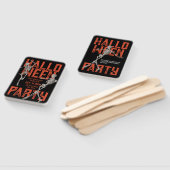 Customizable Halloween Dance Party Handwaaier (Niet-gemonteerd)