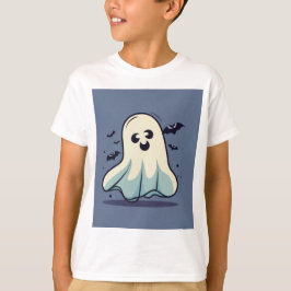 Customizable Halloween Ghost, Cute Halloween Ghost T-shirt