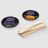 Customizable Halloween Movie Night Handwaaier (Niet-gemonteerd)