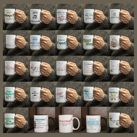 Customizable Happy Teachers Day Mug Koffiemok