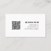 Customizable Heavy Industry Business Card Visitekaartje (Achterkant)
