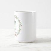 Customizable Holiday Letter Coffee Mug Koffiemok (Center)
