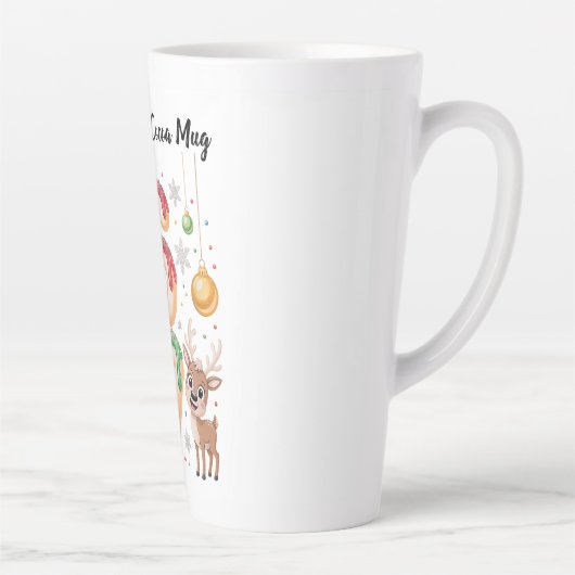 Customizable Hot Cocoa Mug – Sweet Holiday Meme  Latte Mok (Rechts)