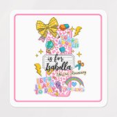 Customizable “I is for” Alphabet Art – Inspiration Labels (Design 2)