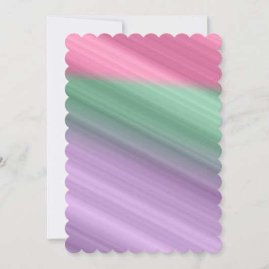 Customizable invitation cards kaart (Voorkant)