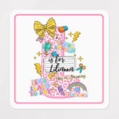 Customizable “L is for” Alphabet Art – Inspiration Labels (Design 1)