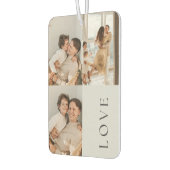 Customizable Love Three Photo Collage Keepsake Luchtverfrisser (Links)