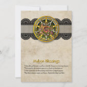 Customizable Mabon Autumn Equinox Greeting Card Bedankkaart (Voorkant)