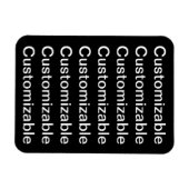 Customizable Magneet (Horizontaal)
