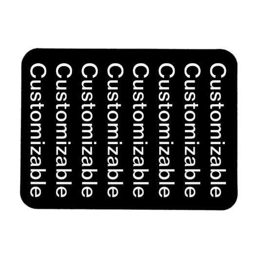 Customizable Magneet (Horizontaal)