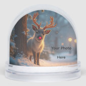 Customizable Merry Christmas Sneeuwbol (Voorkant)