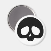 Customizable Mini Skull Magneet (Voorkant / Achterkant)