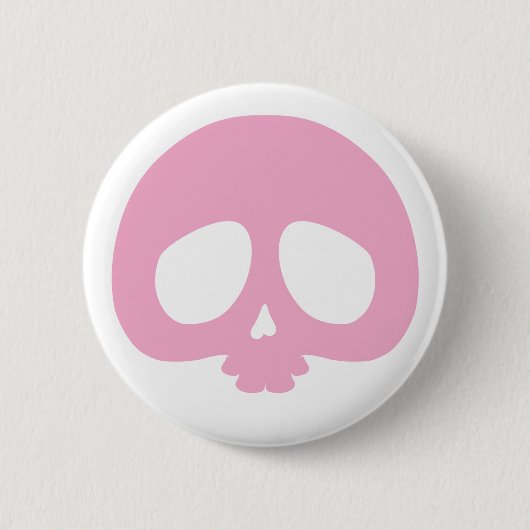 Customizable Mini Skull Ronde Button 5,7 Cm (Voorkant)