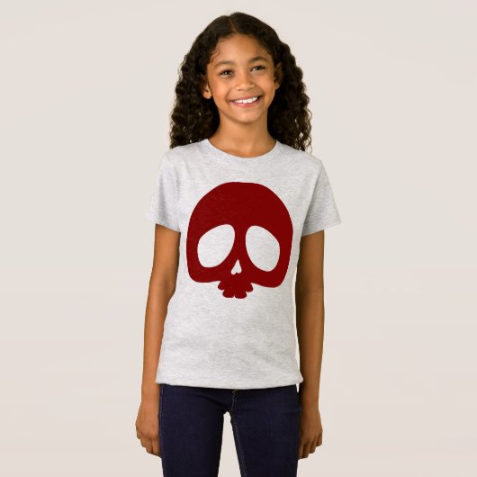 Customizable Mini Skull T-shirt (Voorkant volledig)