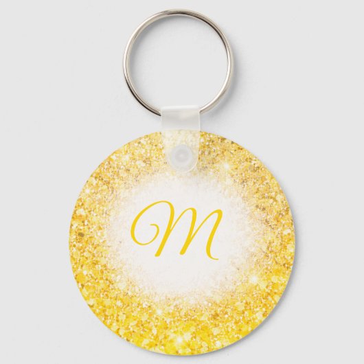 Customizable Monogram Letter for your keychain (Voorkant)