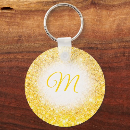Customizable Monogram Letter for your keychain (Voorkant)