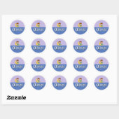 Customizable Moon & Stars Dreamy Kids Name Sticker (Vel)