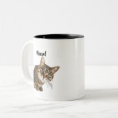 Customizable Mug For Pet Lovers! Tweekleurige Koffiemok (Voorkant links)