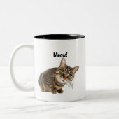 Customizable Mug For Pet Lovers! Tweekleurige Koffiemok (Links)