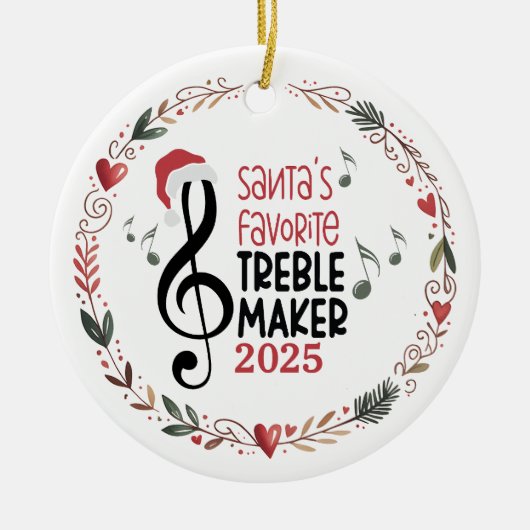 Customizable Music Teacher Student Photo Keramisch Ornament (Voorkant)