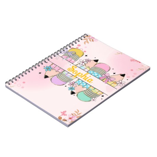 CUSTOMIZABLE NAME NOTITIEBOEK (Linkerzijde)