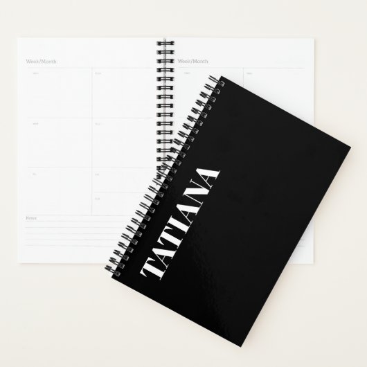 Customizable Name Polished Organized Empowering Planner (Display)