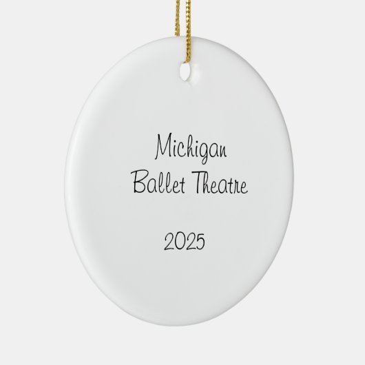 Customizable Nutcracker Dew/Snow/Columbine/Chinese Keramisch Ornament (Rechts)