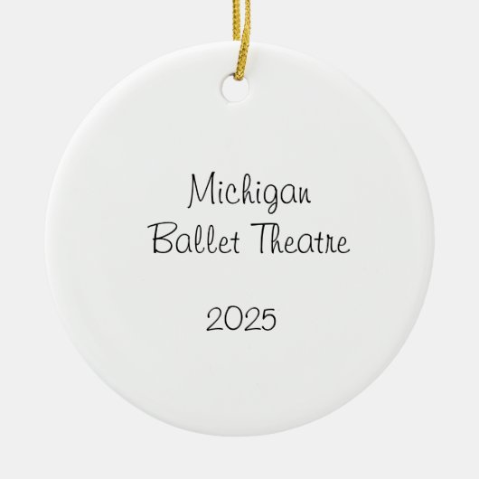 Customizable Nutcracker Dew/Snow/Columbine/Chinese Keramisch Ornament (Voorkant)