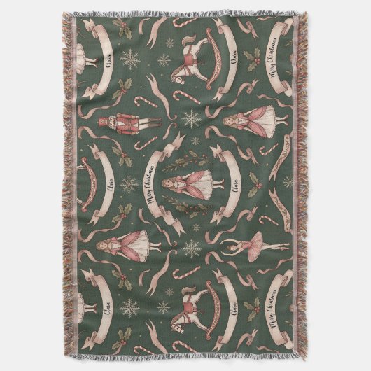 Customizable Nutcraker Deken (Voorkant Verticaal)