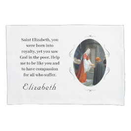 Customizable Patron Saint (St. Elizabeth) Kussensloop