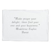 Customizable Patron Saint (St. Madeleine) Kussensloop (Achterkant)