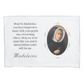 Customizable Patron Saint (St. Madeleine) Kussensloop (Voorkant)