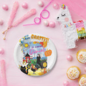 Customizable Personalisated Birthday Design Papieren Bordje (Feest)