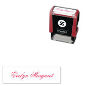 Customizable Personalized Stylish Name Zelfinktende Stempel (In situ)