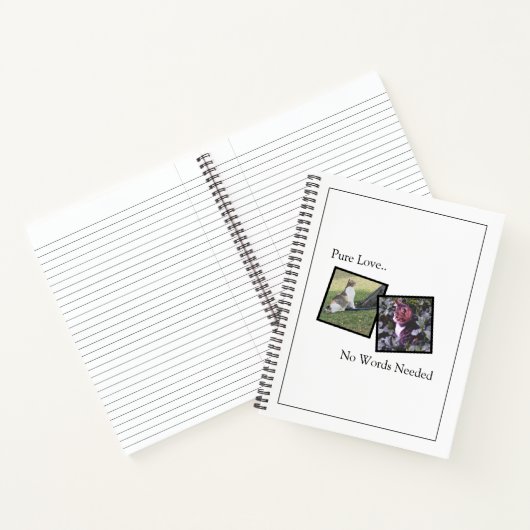Customizable Pet Notebook Notitieboek (Binnen)
