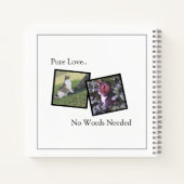 Customizable Pet Notebook Notitieboek (Achterkant)
