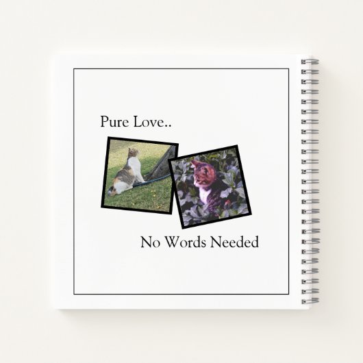 Customizable Pet Notebook Notitieboek (Achterkant)