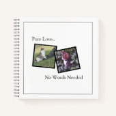 Customizable Pet Notebook Notitieboek (Voorkant)