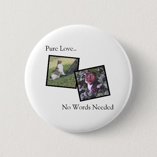 Customizable Pet Pin Button (Voorkant)