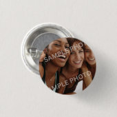 Customizable Photo  Ronde Button 3,2 Cm (Voorkant /achterkant)